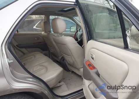 2002 Lexus Rx 300 from USA, damaged, VIN JTJHF10U320250665